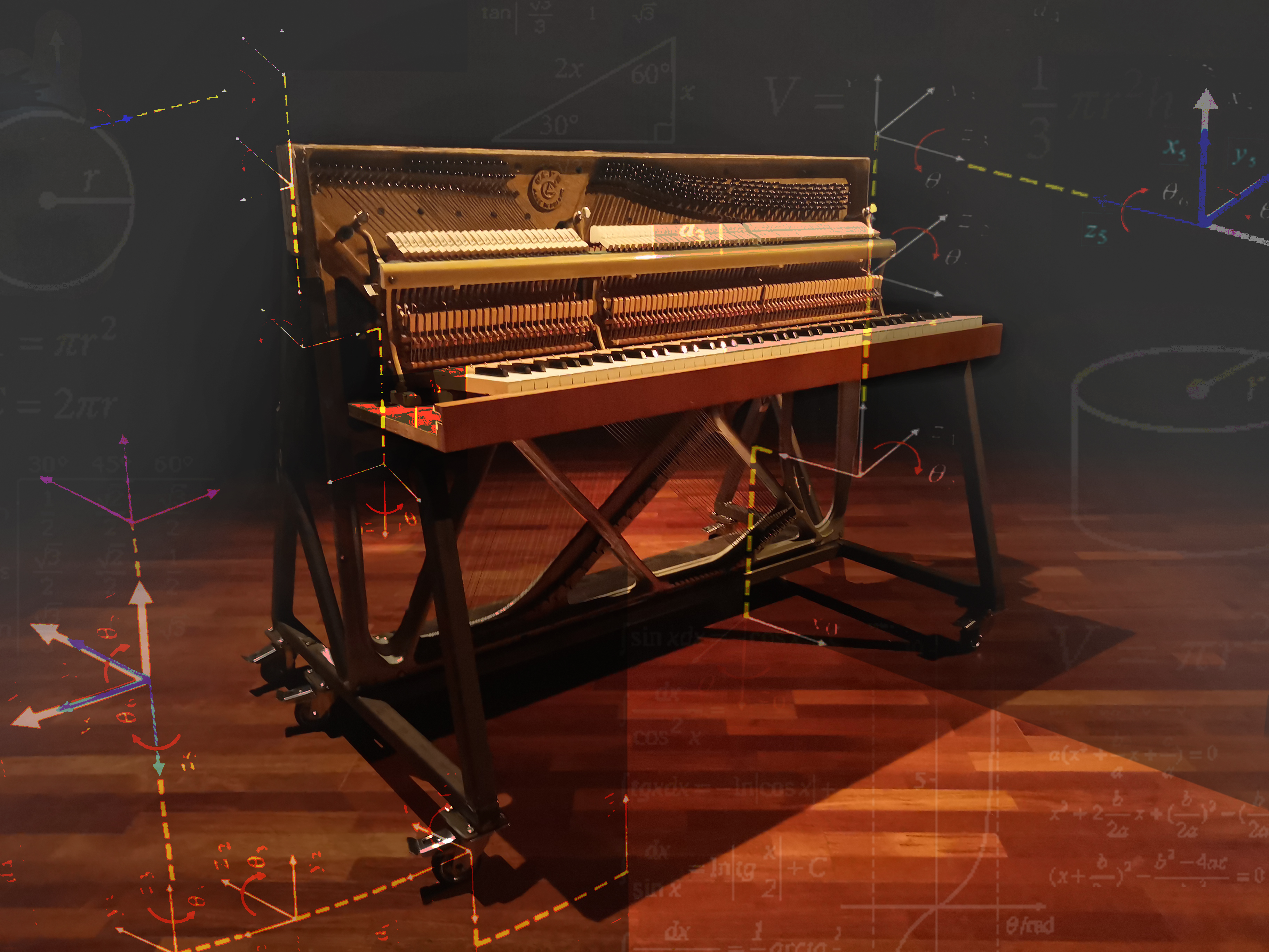 image of the installation piano.HEX